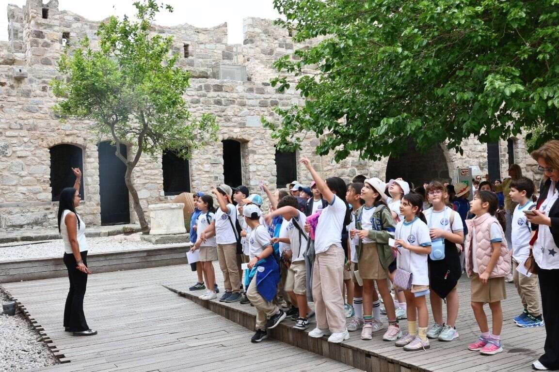 Bodrum’da Öğrenciler Kültürel Mirasla Buluştu 2